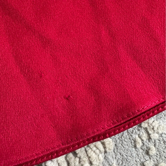 Osman Red Felix Ruffle Trousers layered wide leg high rise 12 - Picture 12 of 15